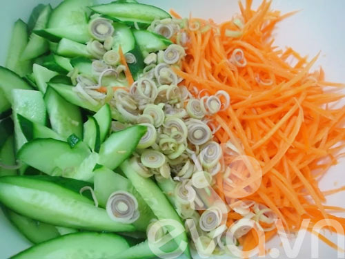cách làm gỏi mực