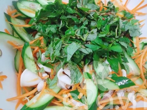 rau gỏi