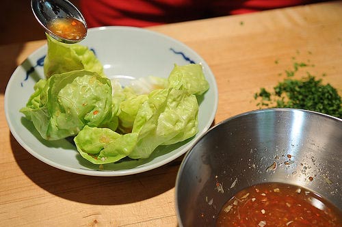 Bước 9: Hoàn thành món sườn cừu nướng chua cay